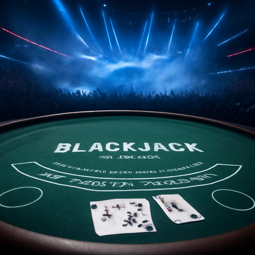 nbajee blackjack table closeup